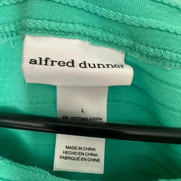 Women’s Alfred Dunner Classics Tuxtured Knit with Buttons Cotton Blend. Size L - Picture 5 of 11